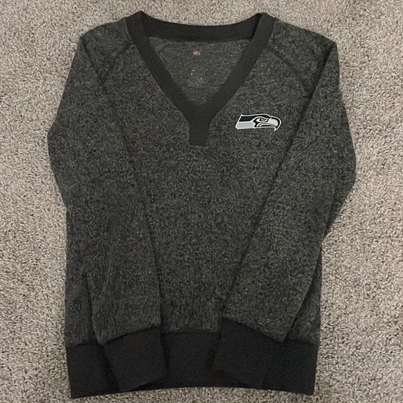 NFL Sweaters - NFL Shop Women’s Seahawks V-Neck Sweater